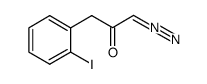 1-diazo-3-(2-iodophenyl)propan-2-one Structure