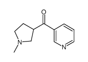 (R,S)-1-甲基-3-烟酰基吡咯烷结构式