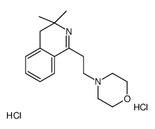 4-[2-(3,3-dimethyl-4H-isoquinolin-1-yl)ethyl]morpholine,dihydrochloride结构式