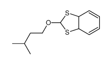 2-(3-methylbutoxy)-3a,7a-dihydro-1,3-benzodithiole Structure
