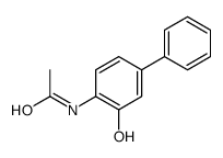 N-(3-Hydroxy(1,1'-biphenyl)-4-yl)acetamide结构式