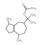5-Azulenemethanol,1,2,3,4,5,6,7,8-octahydro-a,a,3,8-tetramethyl-, 5-acetate,(3S,5R,8S)- structure