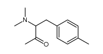 3-(dimethylamino)-4-(p-tolyl)butan-2-one Structure