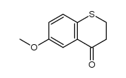 6-METHOXY-3,4-DIHYDRO-2H-1-BENZOTHIIN-4-ONE Structure