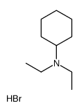 N,N-diethylcyclohexanamine,hydrobromide Structure