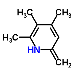 Pyridine, 1,2-dihydro-4,5,6-trimethyl-2-methylene- (9CI)结构式