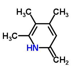 Pyridine, 1,2-dihydro-4,5,6-trimethyl-2-methylene- (9CI) structure