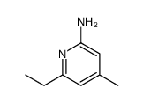 2-Pyridinamine,6-ethyl-4-methyl-(9CI) picture