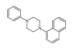 1-naphthalen-1-yl-4-phenylpiperazine Structure