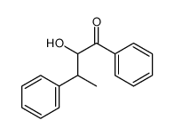 2-hydroxy-1,3-diphenylbutan-1-one结构式