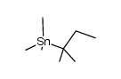 trimethyl(tert-pentyl)stannane结构式