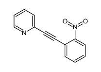 1-(2-PYRIDYL)-2-(2-NITROBENZYL)ALKYNE结构式