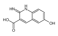 3-Quinolinecarboxylicacid,2-amino-6-hydroxy-(9CI)结构式