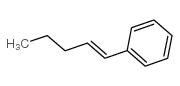 TRANS-1-PHENYL-1-PENTENE structure