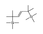 2,5-Dimethyl-2,5-bis(trimethylsilyl)hex-3-ene structure