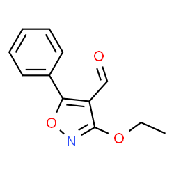 4-Isoxazolecarboxaldehyde,3-ethoxy-5-phenyl-(9CI)结构式