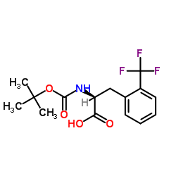 Boc-L-2-三氟甲基苯丙氨酸图片