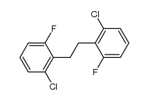 2,2'-difluoro-6,6'-dichlorobibenzyl结构式