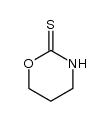 4,5-dihydro-6H-[1,3]-oxazine-2-thione Structure