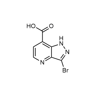 3-Bromo-1H-pyrazolo[4,3-b]pyridine-7-carboxylic acid Structure