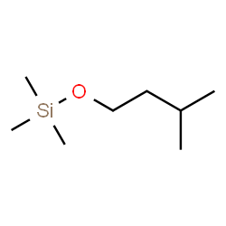 (3-Methylbutoxy)trimethylsilane structure