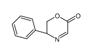 (3S)-3-phenyl-2,3-dihydro-1,4-oxazin-6-one结构式