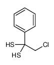 2-chloro-1-phenylethane-1,1-dithiol Structure