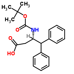 Boc-(R)-3-氨基-4,4-二苯基-丁酸图片