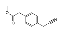 methyl 2-[4-(cyanomethyl)phenyl]acetate结构式