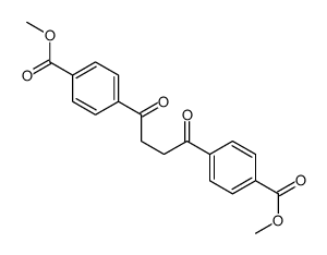 methyl 4-[4-(4-methoxycarbonylphenyl)-4-oxobutanoyl]benzoate结构式