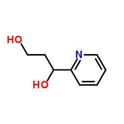 1-(吡啶-2-基)丙烷-1,3-二醇结构式
