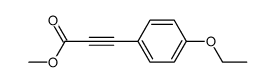 2-Propynoicacid,3-(4-ethoxyphenyl)-,methylester(9CI) Structure