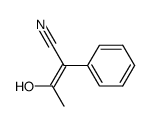 α-acetylphenylacetonitrile Structure