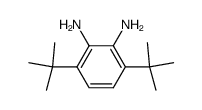 o-Phenylenediamine,3,6-di-tert-butyl- (8CI)结构式