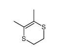 2,3-dihydro-5,6-dimethyl-1,4-dithiin Structure