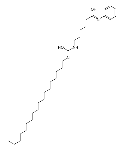 6-(octadecylcarbamoylamino)-N-phenylhexanamide结构式