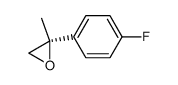 Oxirane, 2-(4-fluorophenyl)-2-methyl-, (2S)- (9CI) Structure