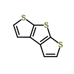 Dithieno[2,3-b:3',2'-d]thiophene Structure