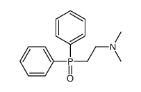 2-diphenylphosphoryl-N,N-dimethylethanamine Structure
