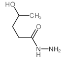 Pentanoic acid,4-hydroxy-, hydrazide structure