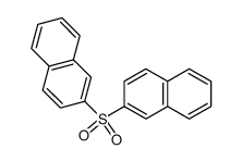 Bis(2-naphtyl) sulfone结构式