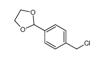 2-[4-(chloromethyl)phenyl]-1,3-dioxolane Structure