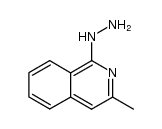 1-hydrazino-3-methyl-isoquinoline Structure