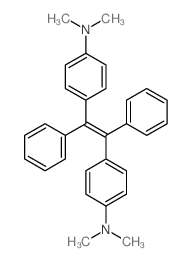 4,4'-Stilbinediamine,N,N,N',N'-tetramethyl-a,a'-diphenyl- (8CI) Structure