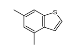 4,6-dimethylbenzo[b]thiophene结构式