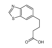 6-Benzothiazolebutanoicacid(9CI) structure