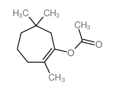 1-Cyclohepten-1-ol,2,6,6-trimethyl-, 1-acetate picture