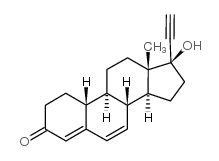 6(7)-didehydronorethindrone结构式