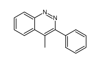 4-methyl-3-phenylcinnoline结构式