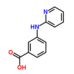 3-(pyridin-2-ylamino)benzoic acid structure